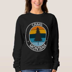 Sudadera Craig Montana MT USA City Prige Retro Sunset