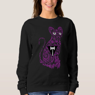 Sudadera Cráneo de azúcar de gato Lgbt Q Cute Lesbiana Band