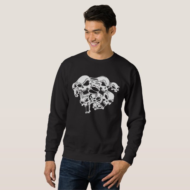 Sudadera Cráneo de la Muerte (Anverso completo)