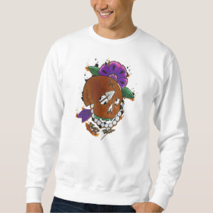 Sudadera cráneo de oro