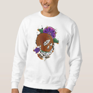 Sudadera cráneo de oro