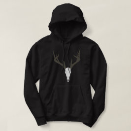 Sudadera Cráneo de venado de cola blanca personalizable