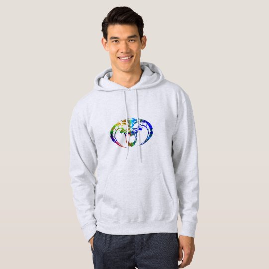 Sudadera Cráneo del arco iris