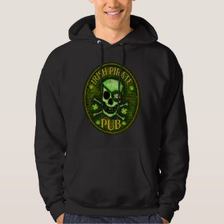 Sudadera Cráneo del Pub del pirata del día de St Patrick