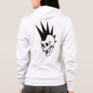 Sudadera Cráneo Punk personalizable
