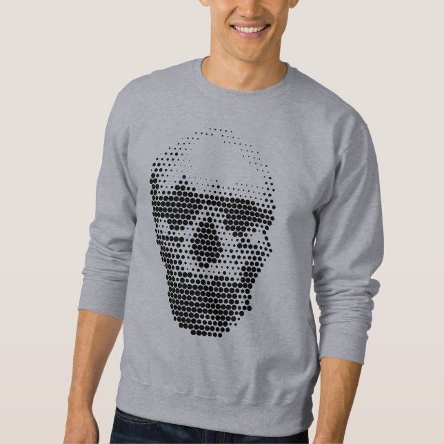 Sudadera Cráneo punteado (Anverso)