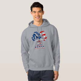 Sudadera Cráneo Ultra Maga | Hoodie masculino
