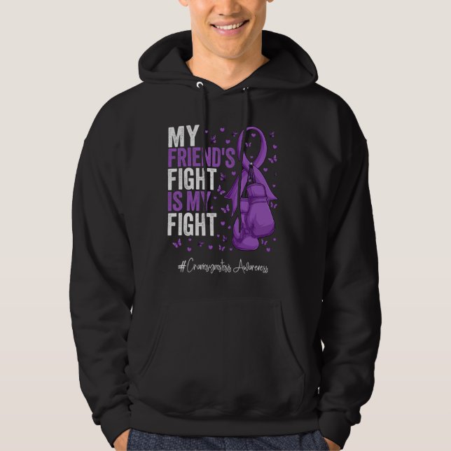 Sudadera Craniosinostosis, amigo de la cinta morada (Anverso)