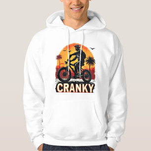 Sudadera Cranky: Energiza tu viaje - Tee de ciclismo divert