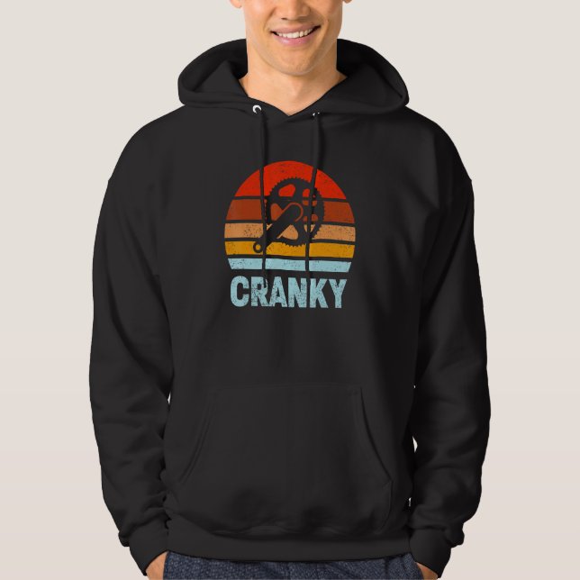 Sudadera Cranky Vintage Sun Bicycle (Anverso)