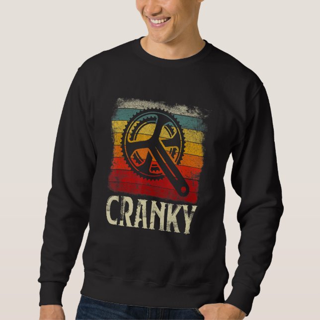 Sudadera Cranky Vintage Sun Bicycle Cranky (Anverso)