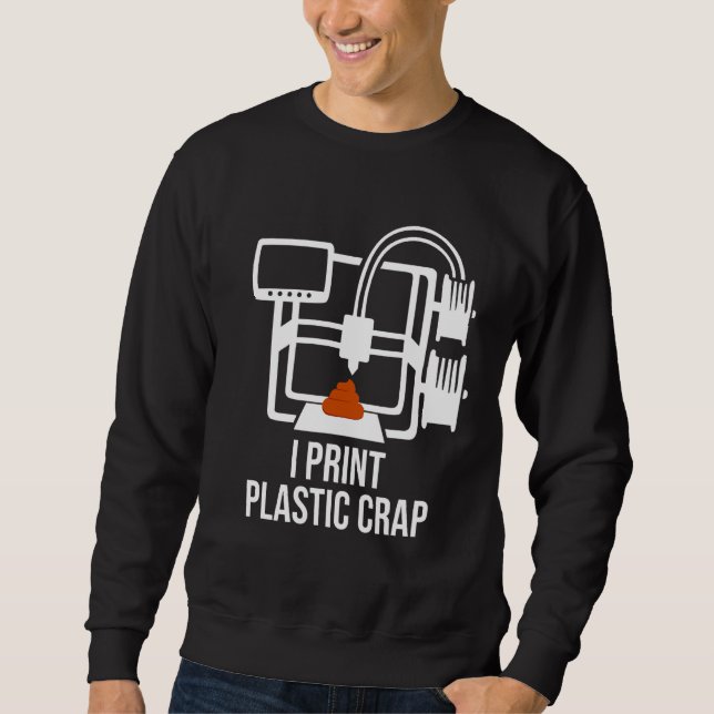 Sudadera Crapa de plástico Impresión 3d Filamento de la máq (Anverso)