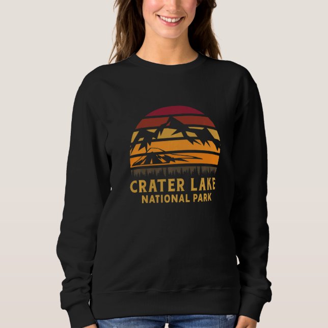 Sudadera Crater Lake National Park Hiking Vacation  18 (Anverso)