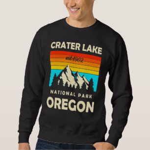 Sudadera Crater Lake National Park Oregon Mountain Senderis