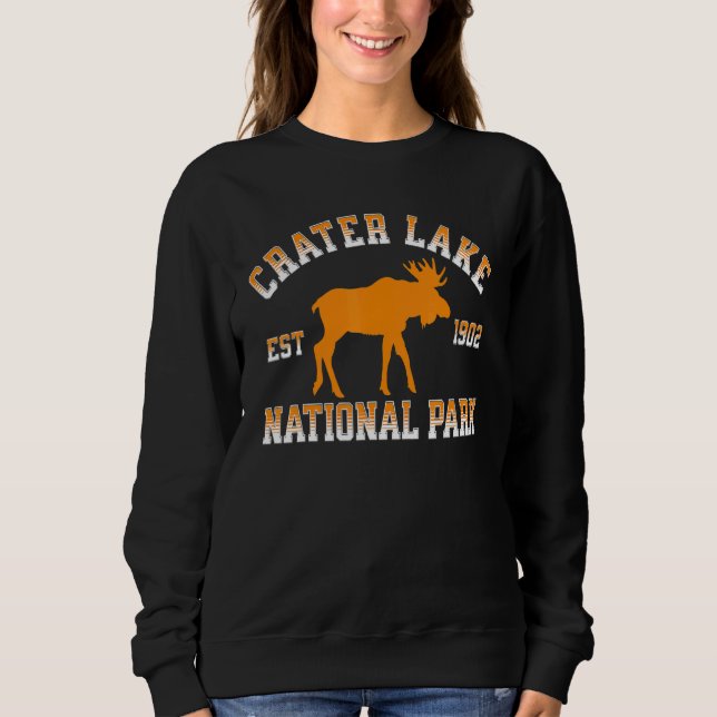 Sudadera Crater Lake National Park Oregon Nature Hike Outdo (Anverso)