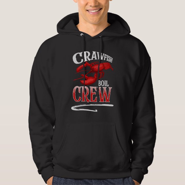 Sudadera Crawfish Boil Crew Crayfish (Anverso)