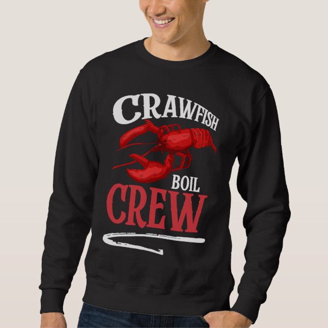 Sudadera Crawfish Boil Crew Crayfish  2 (Anverso)