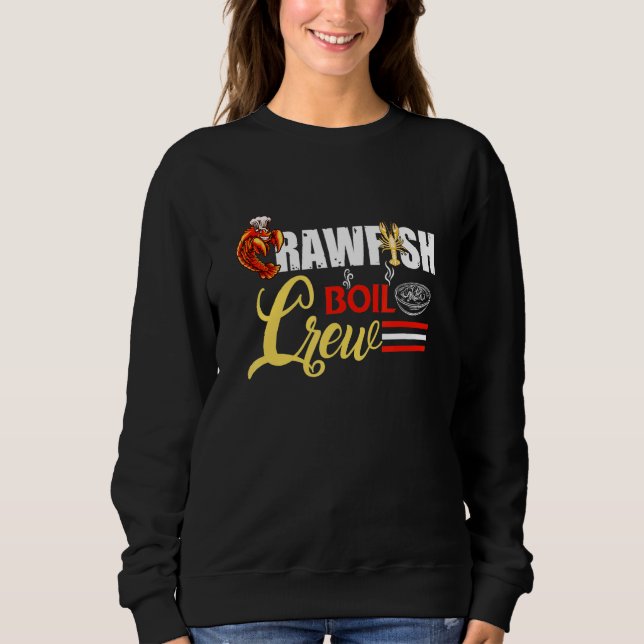 Sudadera Crawfish Boil Crew Vintage Kids (Anverso)