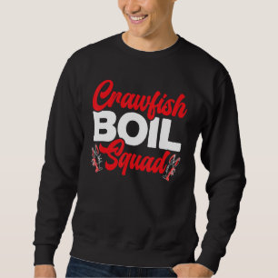 Sudadera Crawfish Bot Squad Crayfish Mudbug Cajun