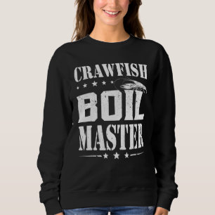 Sudadera Crawfish Maestro de hierbas Cajun Bayou Fiesta Fe