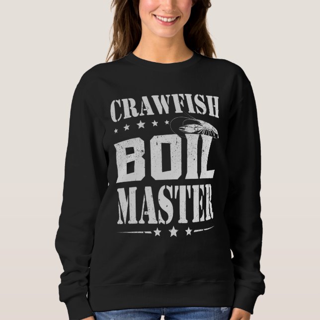 Sudadera Crawfish Maestro de hierbas Cajun Bayou Fiesta Fe (Anverso)