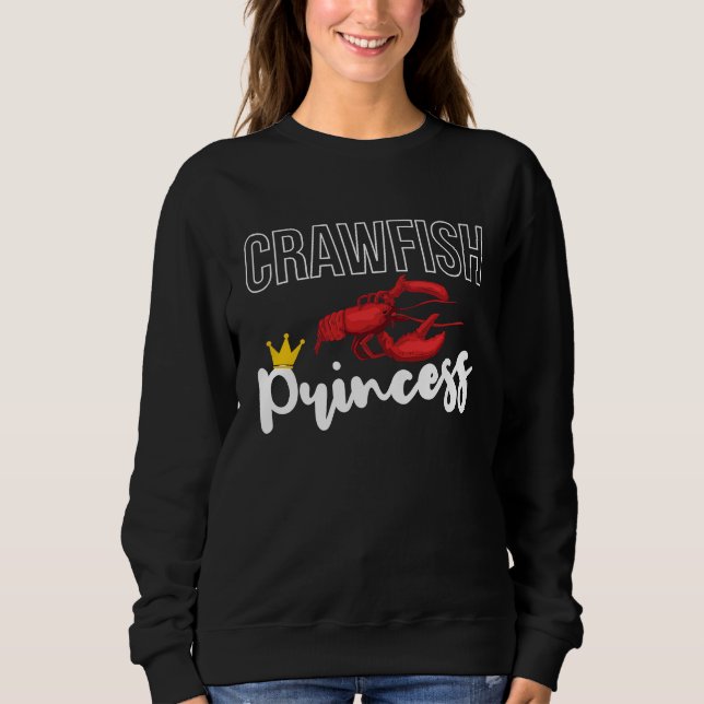 Sudadera Crawfish Princess Crustaceans Crayfish  1 (Anverso)