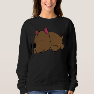 Sudadera Craxed Lazy Pit Bull Beanie Pit Bull Lover Pit