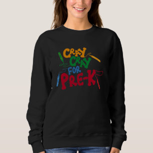 Sudadera Cray Cray Para Niños Preescolares De La Edad Media