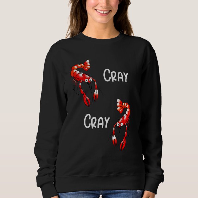 Sudadera Cray Crays Crawfish (Anverso)