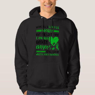 Sudadera Crayones rotos siguen coloreando la conciencia de