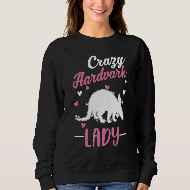 Sudadera Crazy Aardvark Lady Aardvark Girl (Anverso)