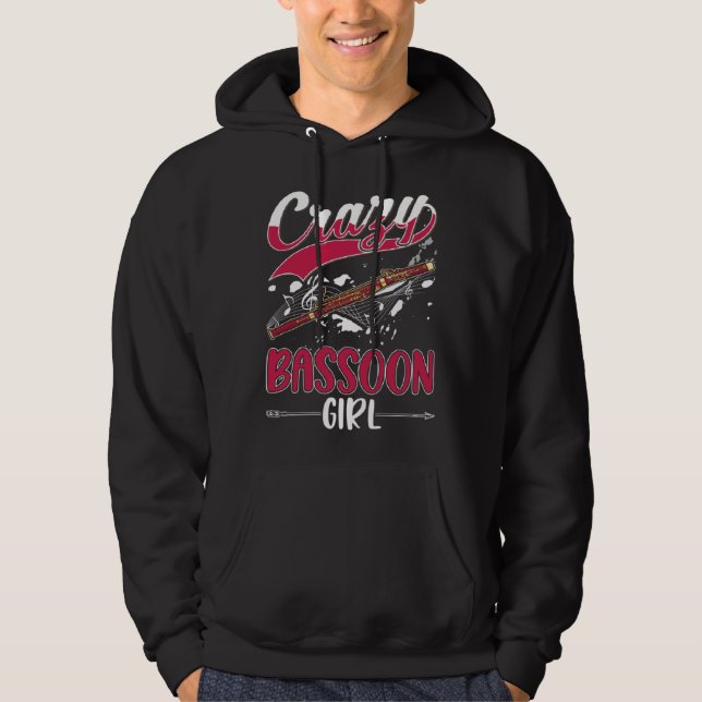 Sudadera Crazy Bassoon Girl (Anverso)