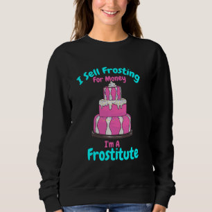 Sudadera Crazy Cake Lady Cake Humor Decorante Funny Cake D