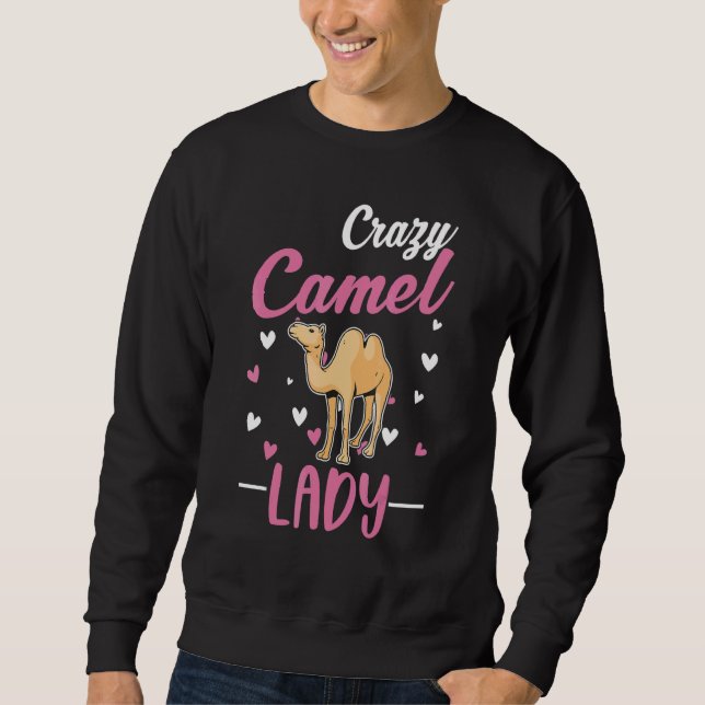 Sudadera Crazy Camel Lady Camel Girl (Anverso)