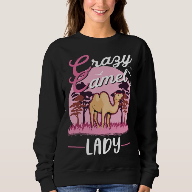 Sudadera Crazy Camel lady Camel Girl (Anverso)
