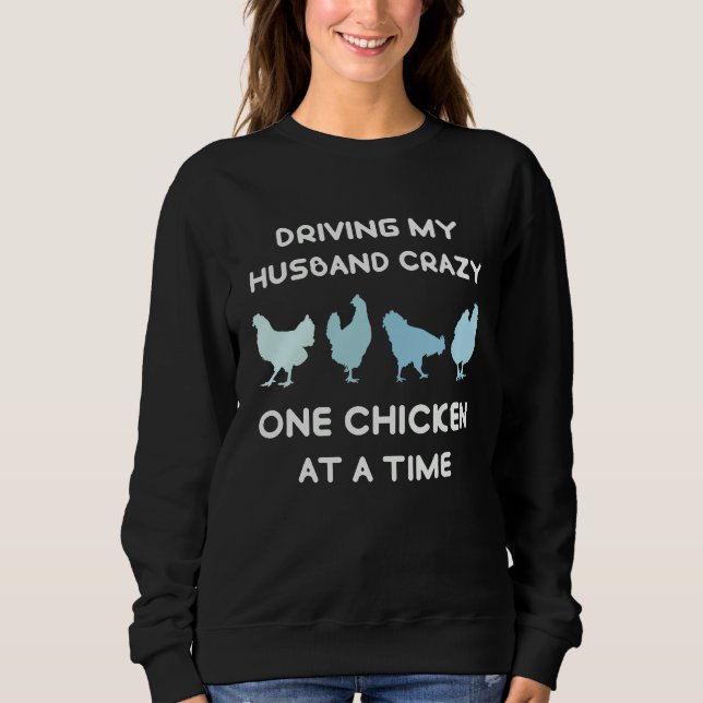 Sudadera Crazy Chicken Lady  Chicken (Anverso)