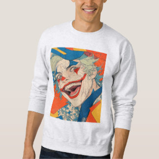Sudadera Crazy Colorful Clown Chaos: Sonríe como quieres de