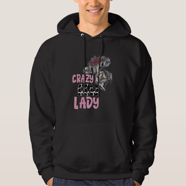 SUDADERA CRAZY COW (Anverso)