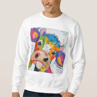 Sudadera Crazy Cow