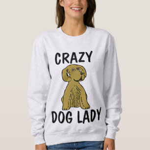 SUDADERA CRAZY DOG LADY T-SHIRS