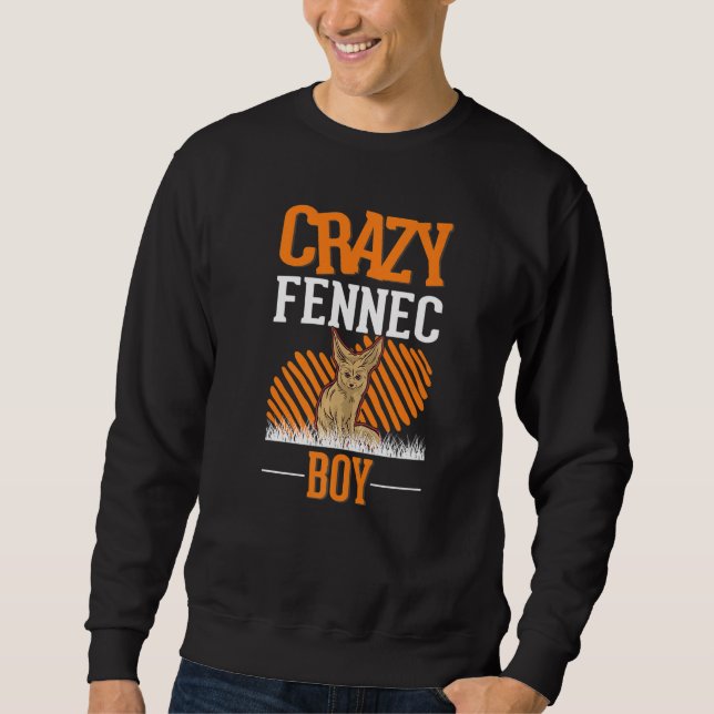 Sudadera Crazy Fennec Boy Desert Fox   (Anverso)