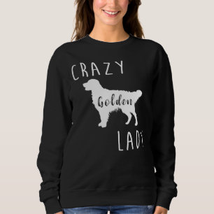 Sudadera Crazy Golden Lady Golden Retriever Relaja Fit