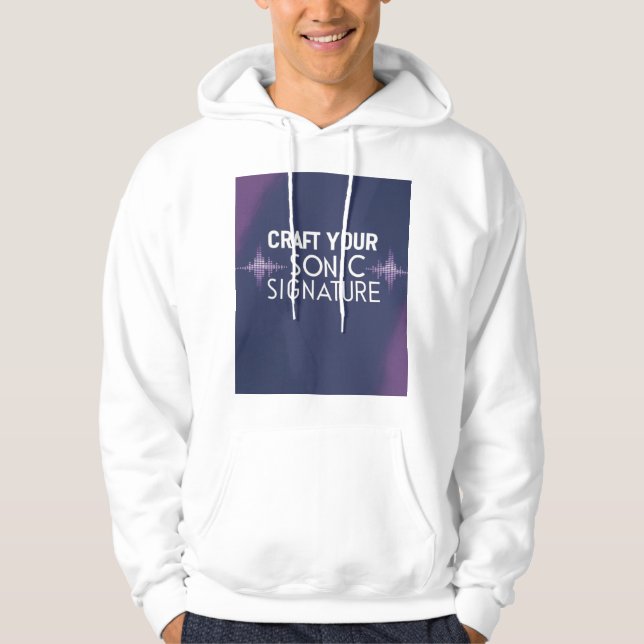 Sudadera Crea tu firma sónica 2 (Anverso)