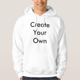 Sudadera Crea tu propia camiseta blanca para hombres