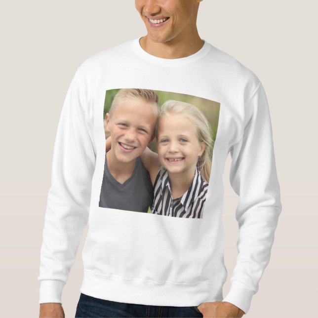 Sudadera Crea tu propia foto (Anverso)