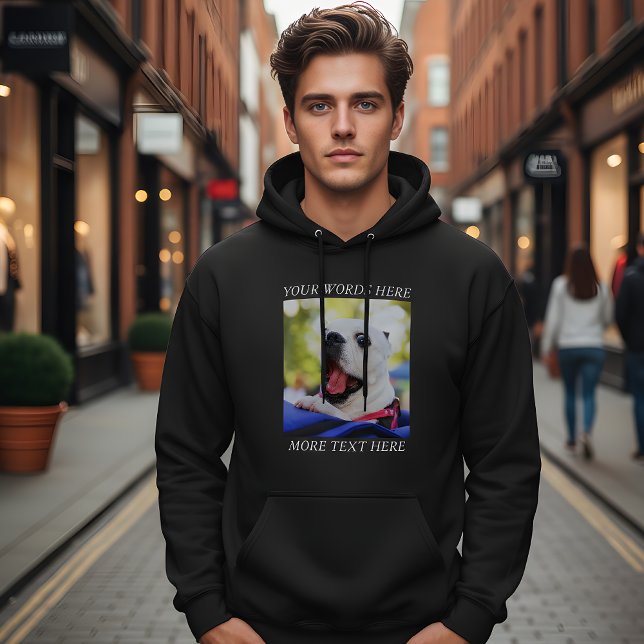 Sudadera Crea tu propia foto y texto (Subido por el creador)