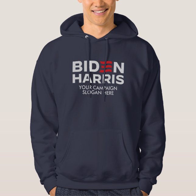Sudadera Crea tu propio Biden Harris 2024 (Anverso)
