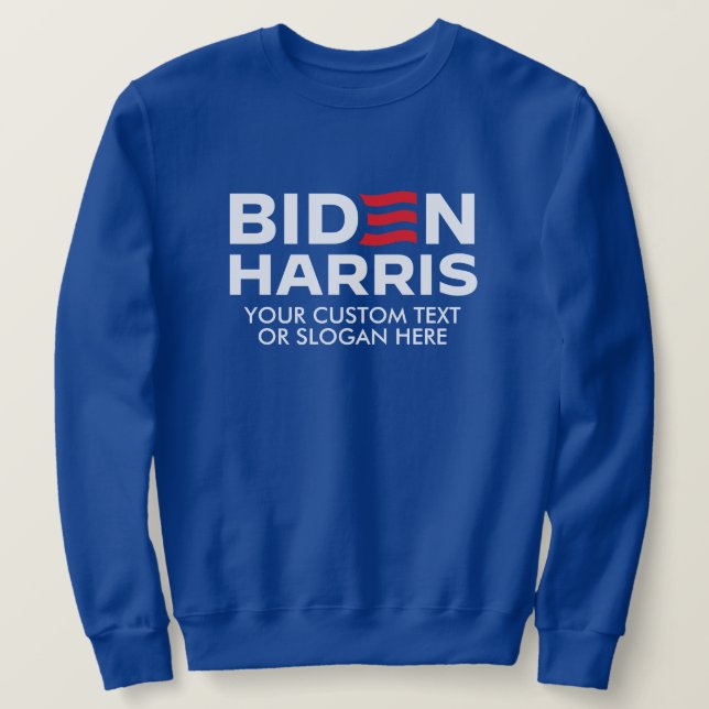 Sudadera Crea tu propio Biden Harris 2024 (Anverso del diseño)