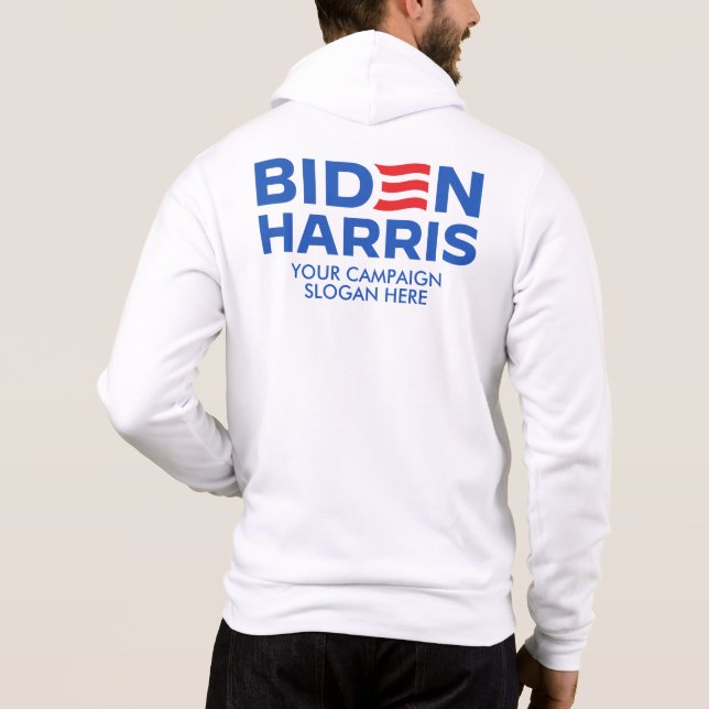 Sudadera Crea tu propio Biden Harris 2024 (Reverso)