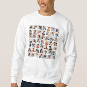 Sudadera Crea tu propio collage de 49 fotos